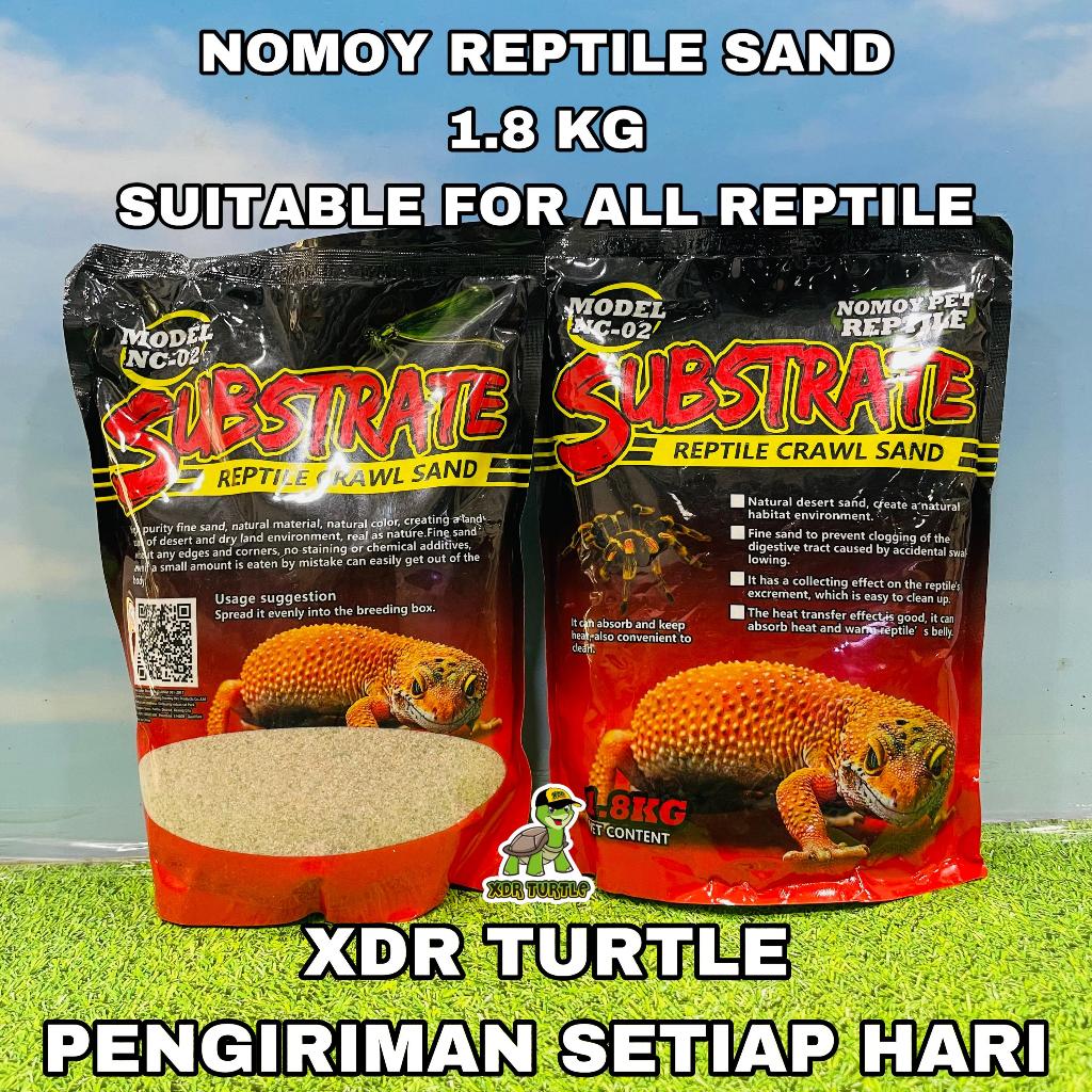 NOMOY REPTILE SAND NC-02 PASIR CALCIUM LEOPARD GECKO BEARDED DRAGON SANDFISH PASIR TERRARIUM XDR TUR
