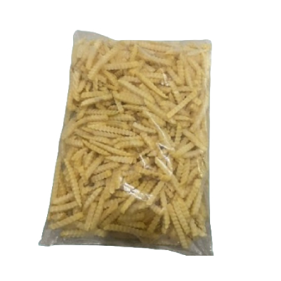 

Hyfun Fries Crinckle Cut (kentang Goreng varian Bergerigi) kemasan 2,5kg