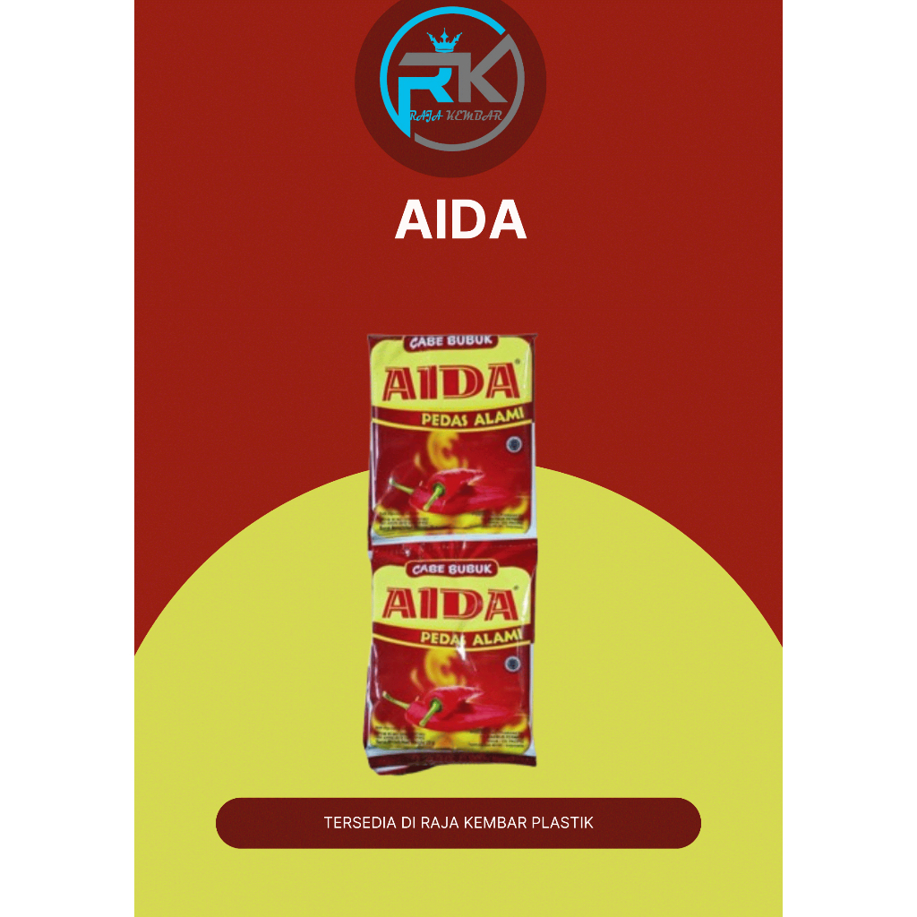 

Bumbu Tabur Pedas AIDA Cabai Kering 1 RENCENG
