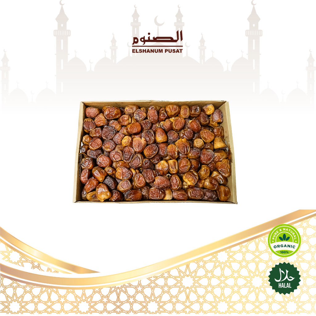 

Kurma Sukari 3kg / Kurma sukari / Sukari / kurma basah / kurma kering / Elshanum