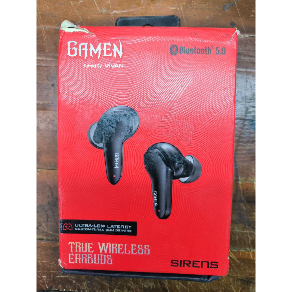 GAMEN SIRENS Headset Earphone Tws Bluetooth Original