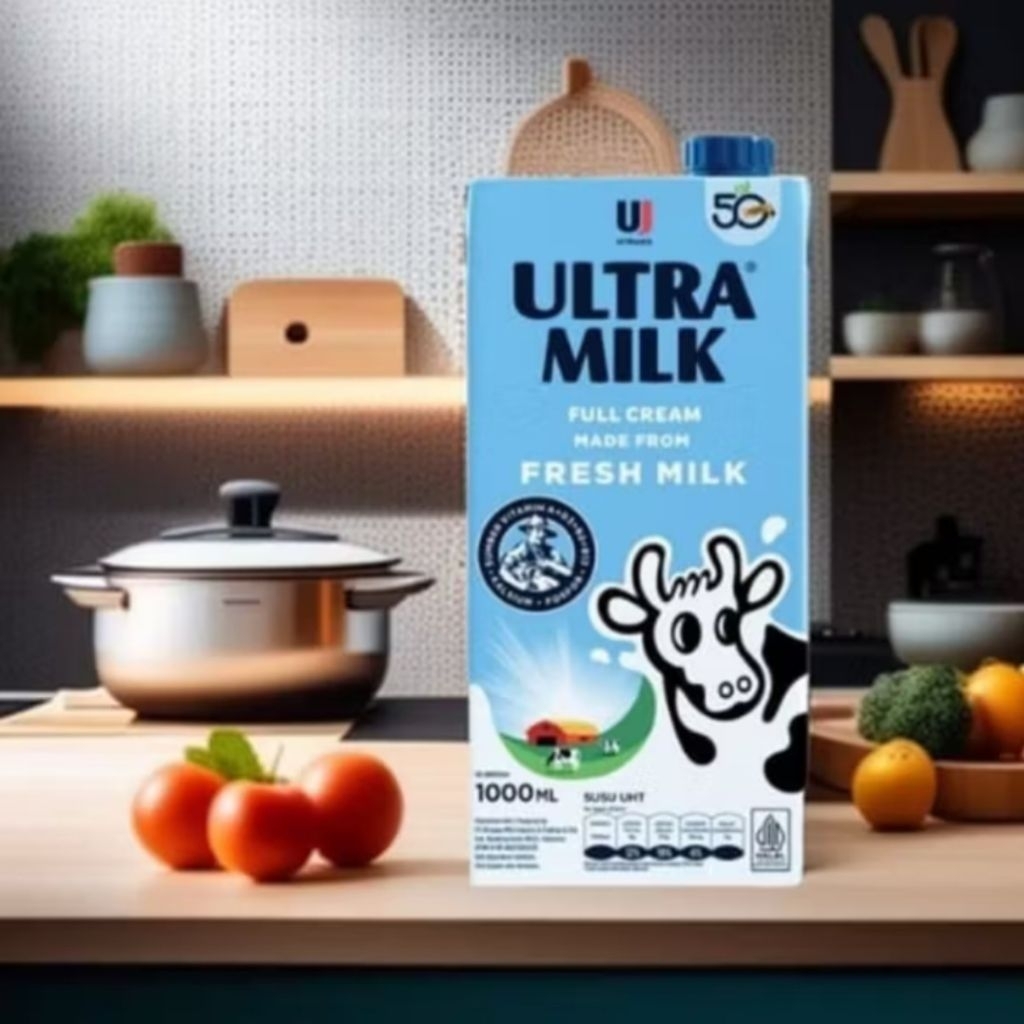 

SUSU ULTRA FULL CREAM 1 LITER - (HARGA 1 DUS ISI 12)