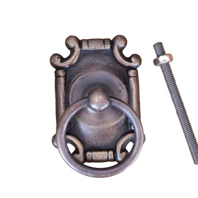 Handle Pintu Lemari Kuningan Antik