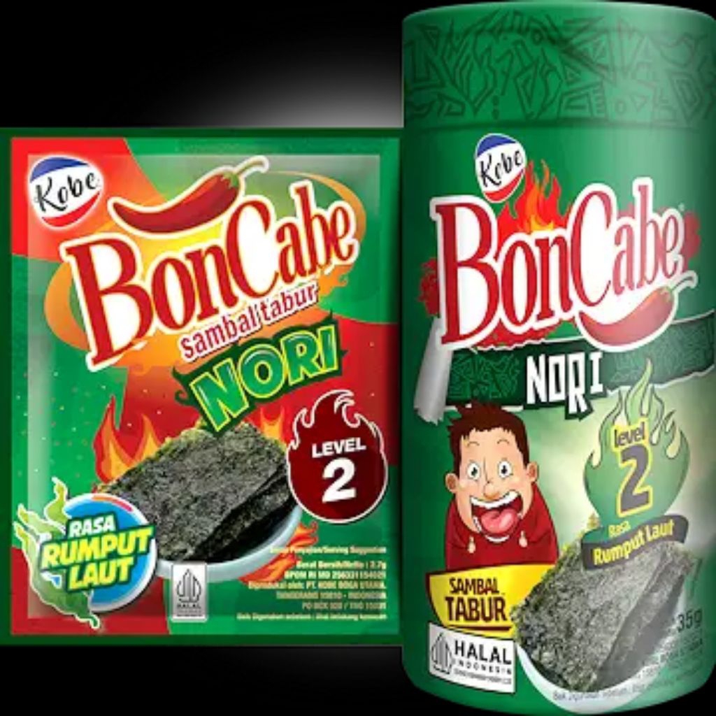 

Boncabe Nori botol level 2 [ 35gr ] | Boncabe Nori level 2 [ 2.7gr ]