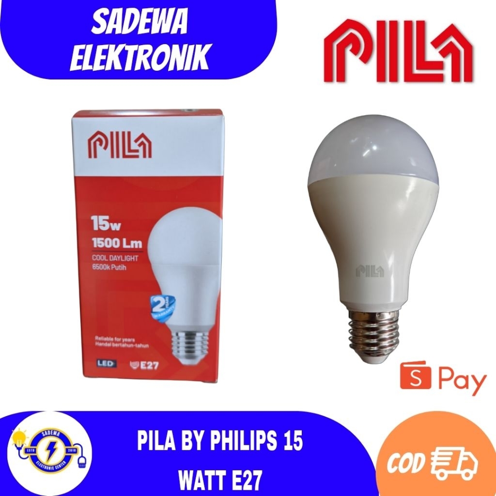 PILA LED BY PHILIPS 7 WATT - 38 WATT