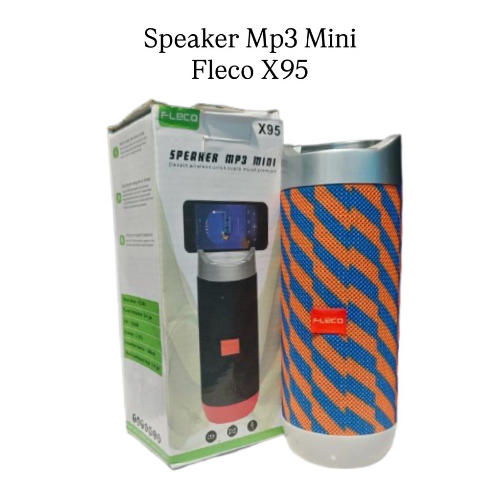 Speaker Mp3 Mini Merk Fleco X95/Jual Speaker Fleco Murah