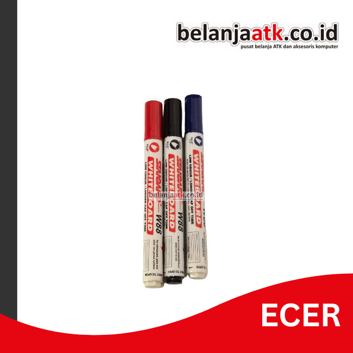 

[ECER] Spidol Whiteboard/Papan Tulis Standard W-88