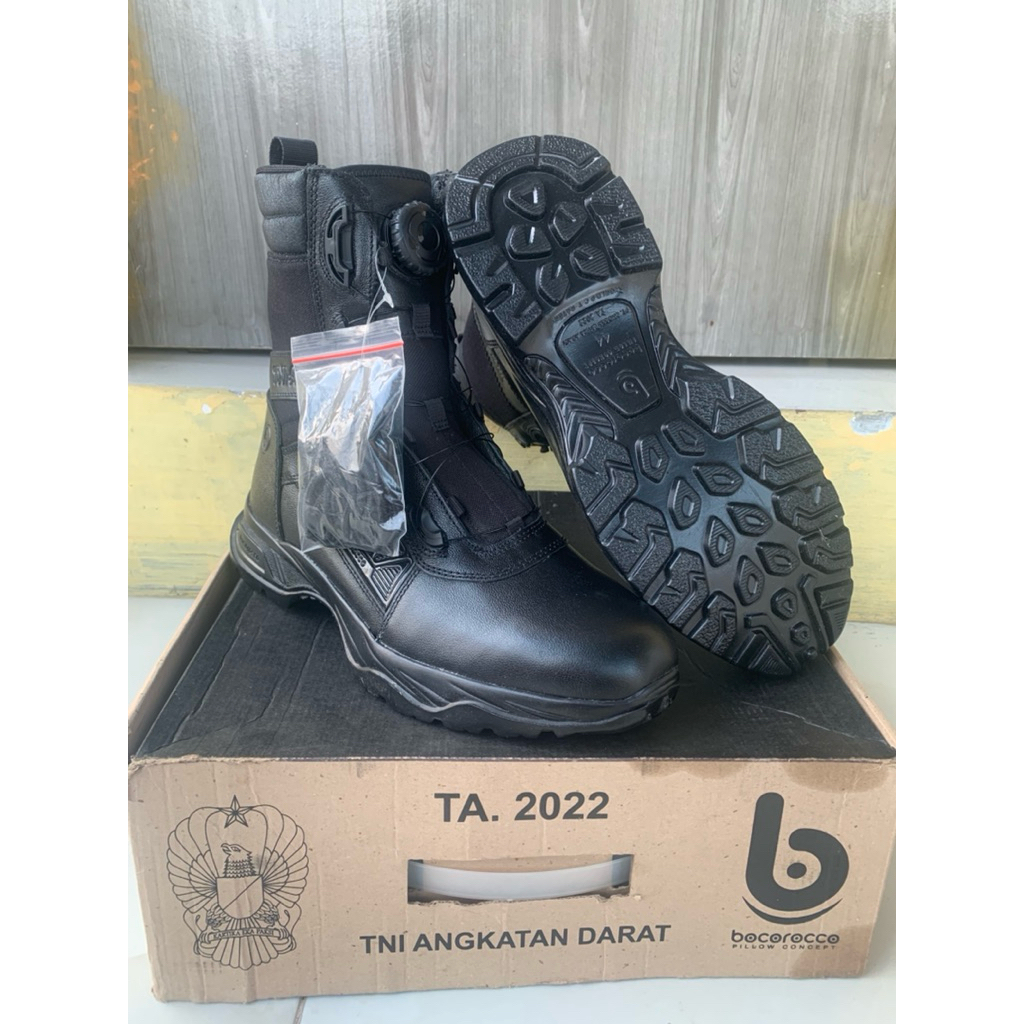 Sepatu PDL jatah pamen TNI AD Bocorocco TNI AD