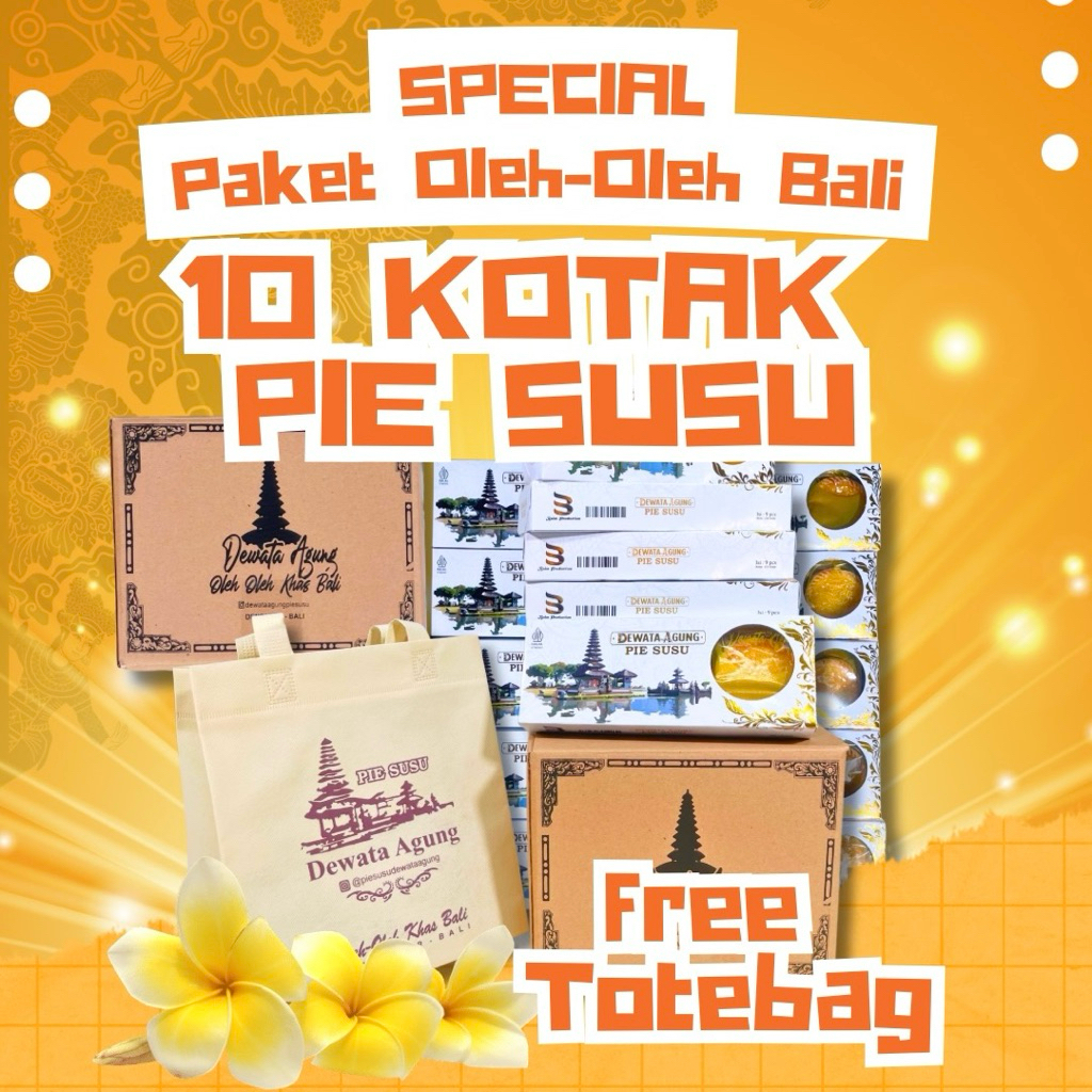 

Paket Oleh-Oleh Pie Susu Dewata Agung Original