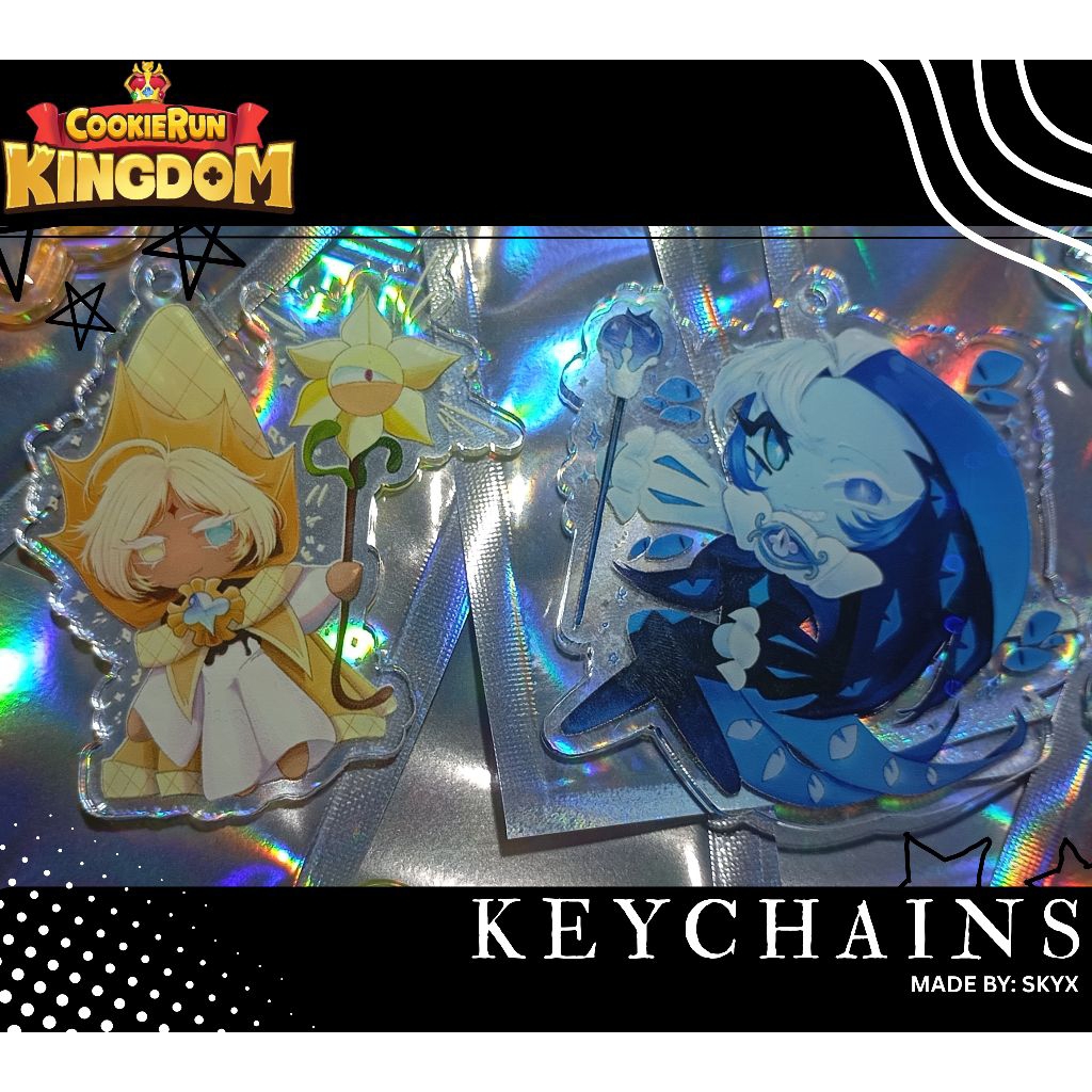 CRK fanmerch - keychain/gantungan kunci karakter cookie run kingdom