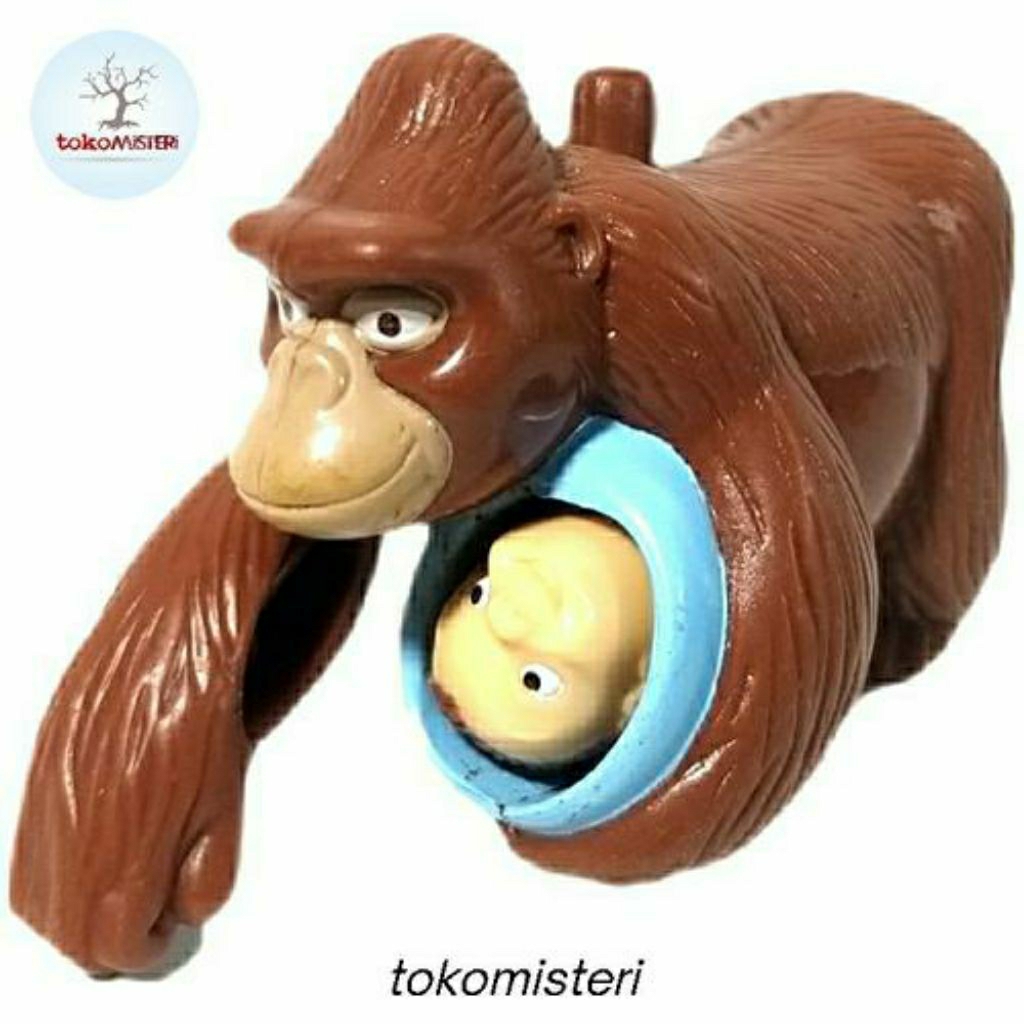 Ibu Kala Gorilla Gorila Big Ape Hold Bayi Tarzan Baby Mother Mom Happy Meal Mcdonalds Mcd Jungle Adv
