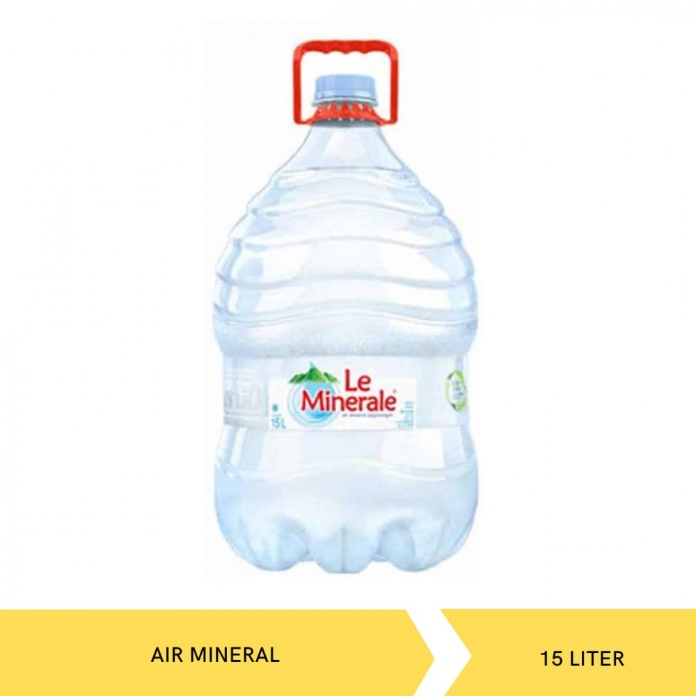 

Le Mineral Galon 15 Liter