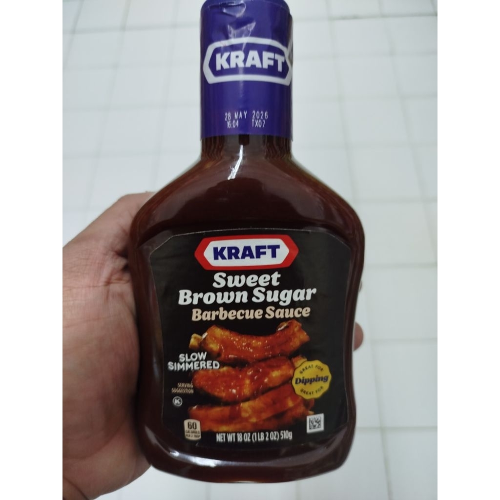 

KRAFT BBQ SAUCE SWEET BROWN SUGAR 510 G