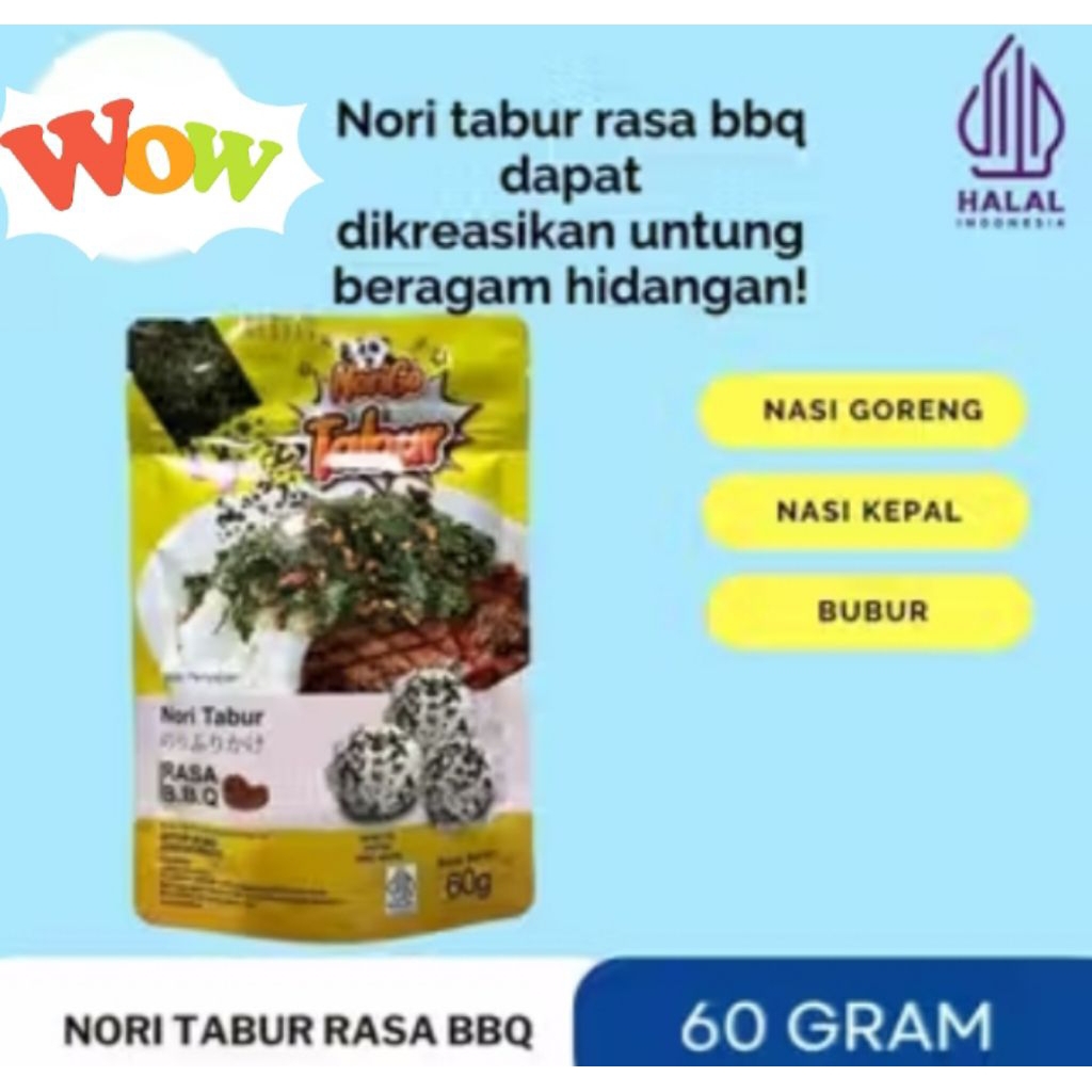 

JAVA SUPER FOOD NORI TABUR RASA BBQ 60GR