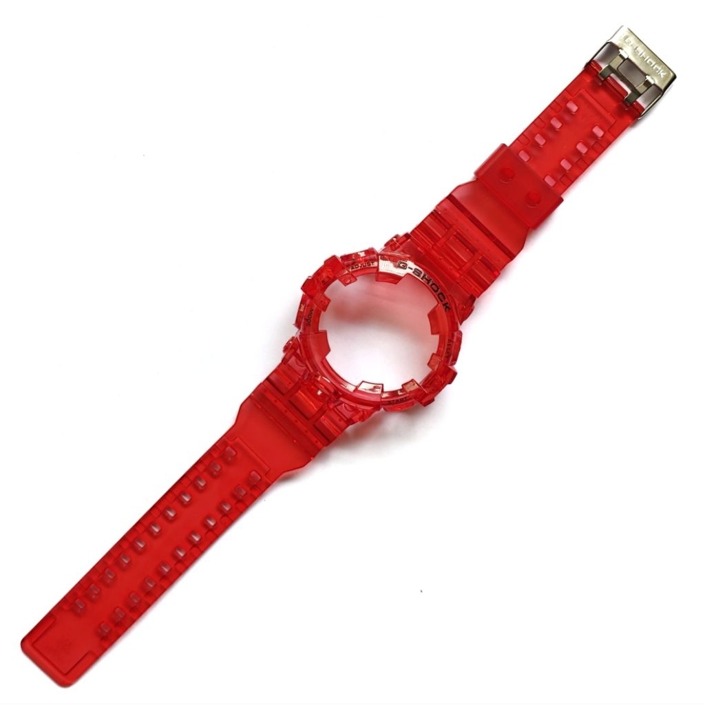 BNB STRAP BEZEL CASIO GSHOCK G SHOCK GA 700 GA700  GA 710 JELLY MATTE DOFF  MERAH