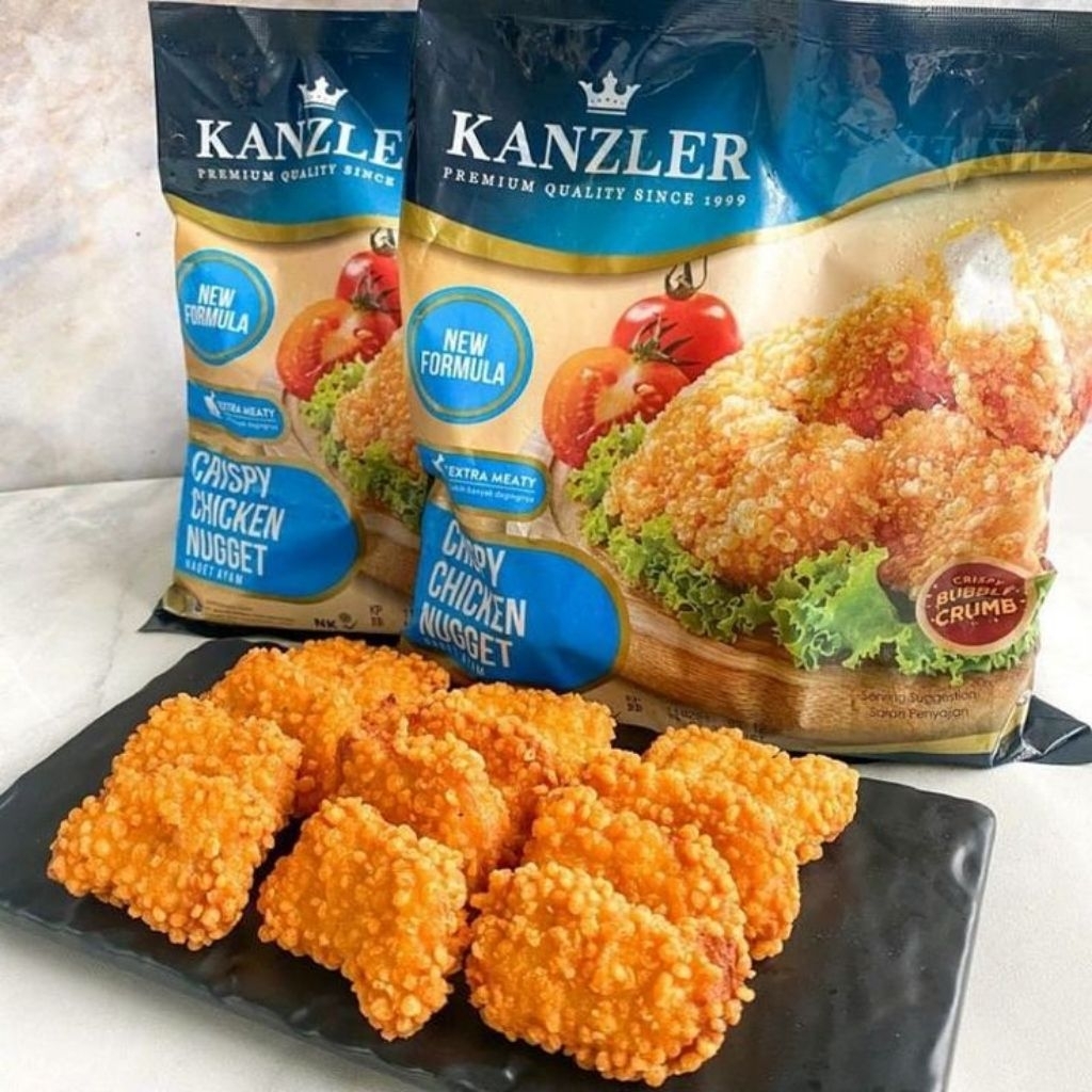 

Kanzler Chicken Nugget Crispy 450 G | Enakk Renyahhh Nugget Ayam Premium