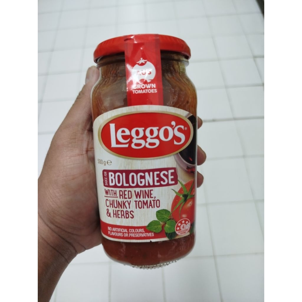 

LEGGO'S WITH CHUNKY TOMATO GRALIC & HEB'S 500 G/PCS