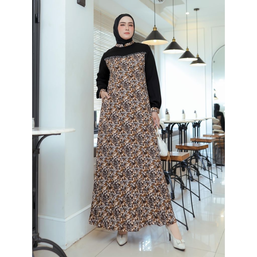 SS - Shavira Dress viscose/Gamis Premium / Abaya Viscose Premium