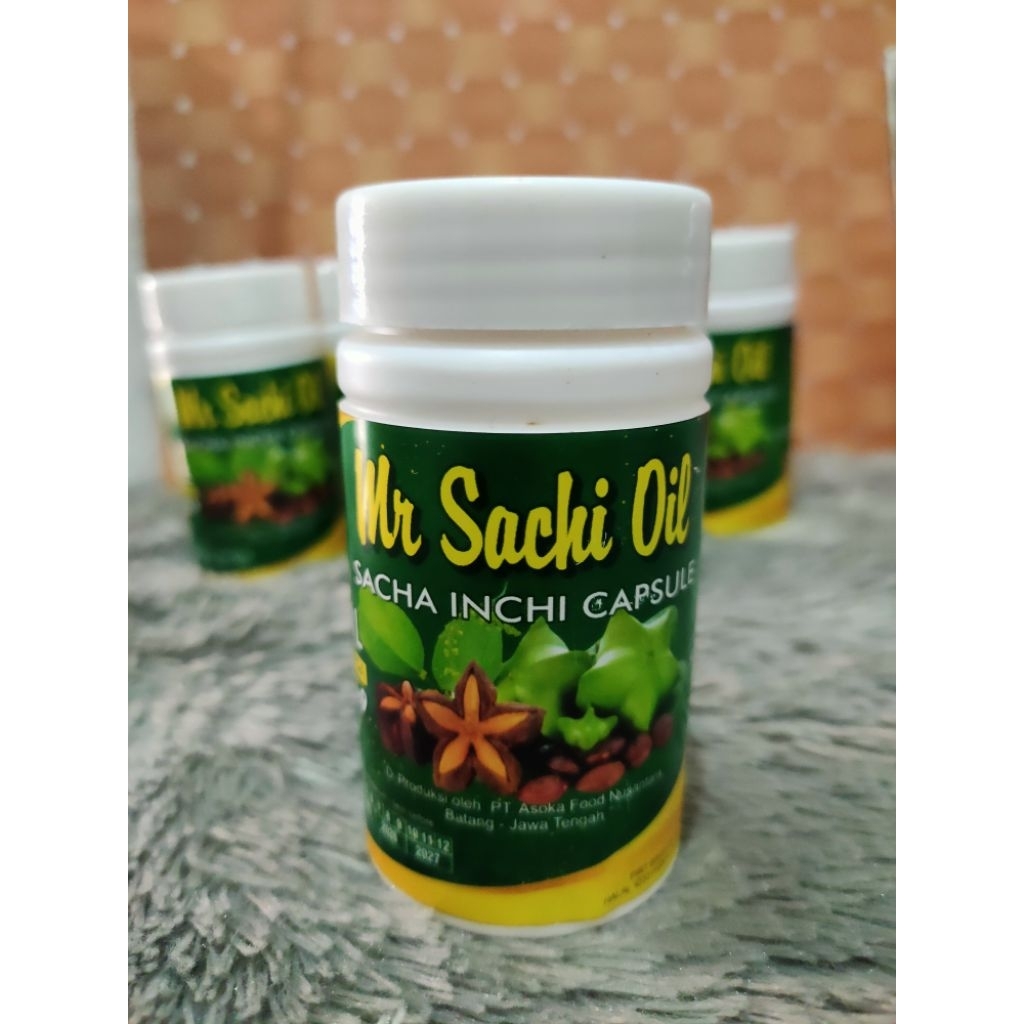 Sacha Inchi Oil kapsul lunak/ 50 pcs/minyak sachi