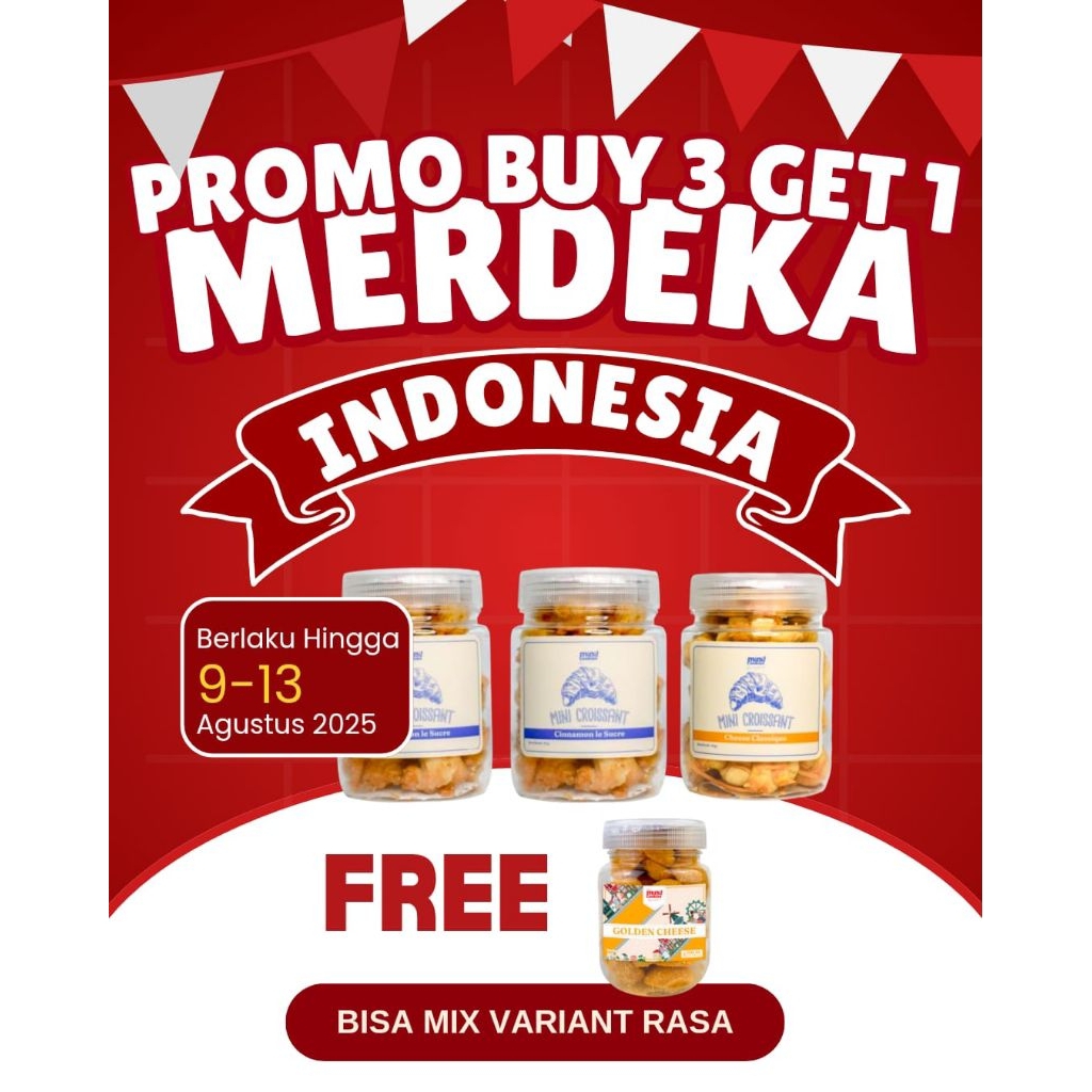 

INA COOKIES MALANG BUY 3 GET 1 FREE MINI COOKIES