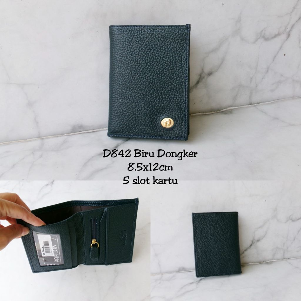 Dompet Unisex papillon leather D842