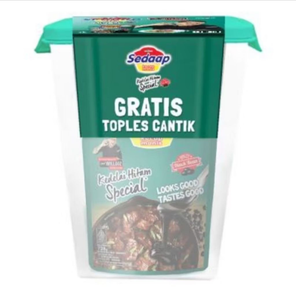 

Kecap sedaap+toples cantik 728g