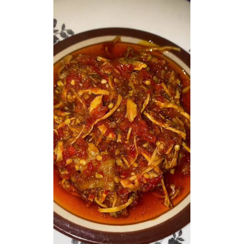 

SAMBAL AYAM SUWIR PEDAS ENAK