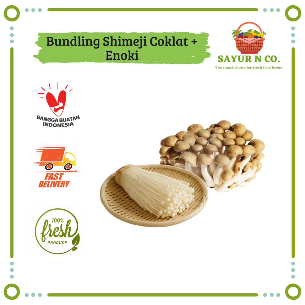 

Bundling Shimeji Coklat Enoki | Sayur N Co Bekasi