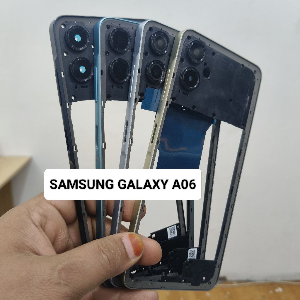 Bezel Bezzel tutup mesin tulang samping Samsung galaxy a06