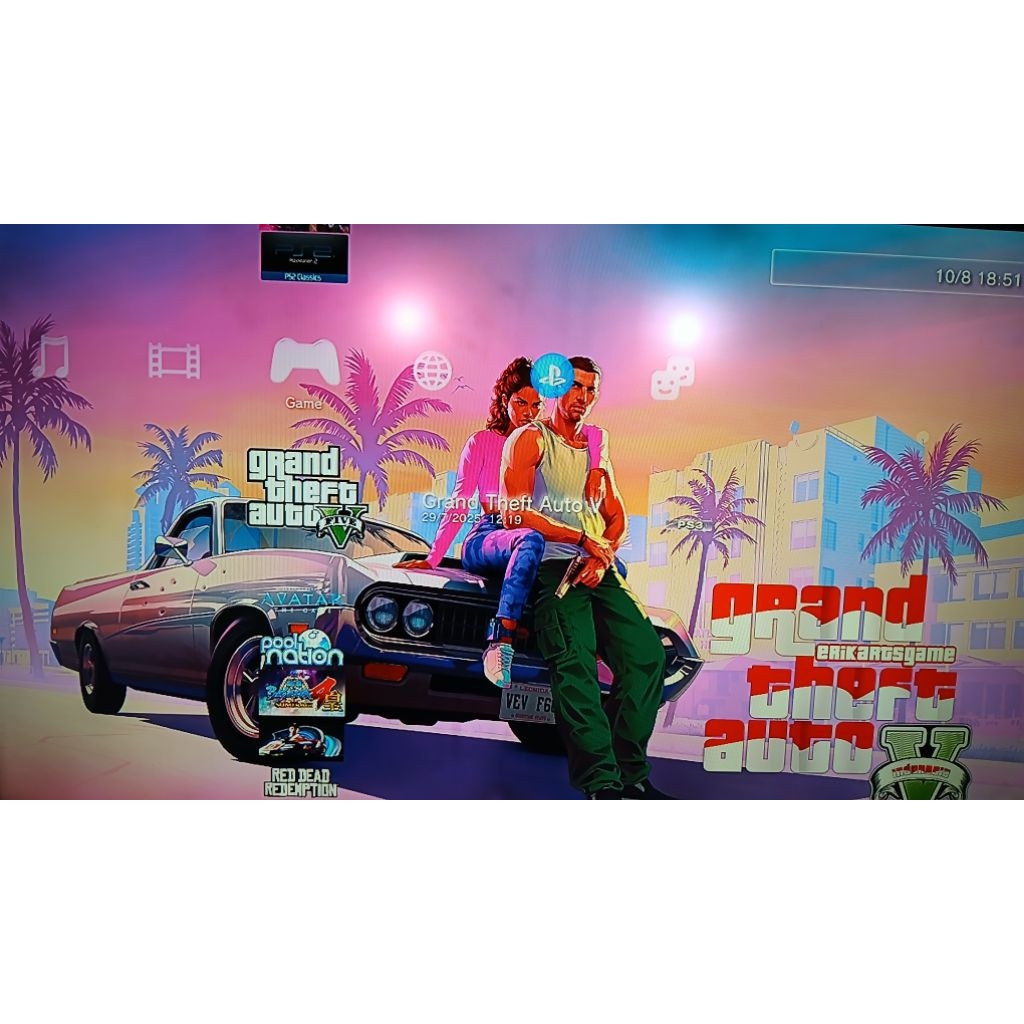 Bluraydisc Game PS3 Hen/CFW GTA 5 Mod Bahasa Indonesia