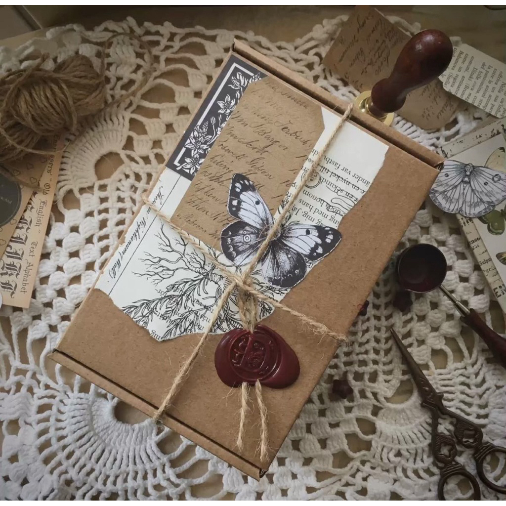 

Kotak Hampers Envelope Amplop Gift Box Rustic Aesthetic