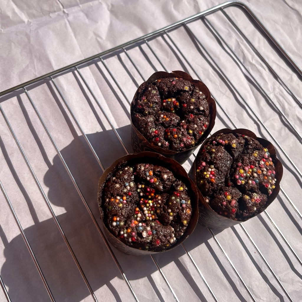 

MUFFIN COKLAT HOMEMADE