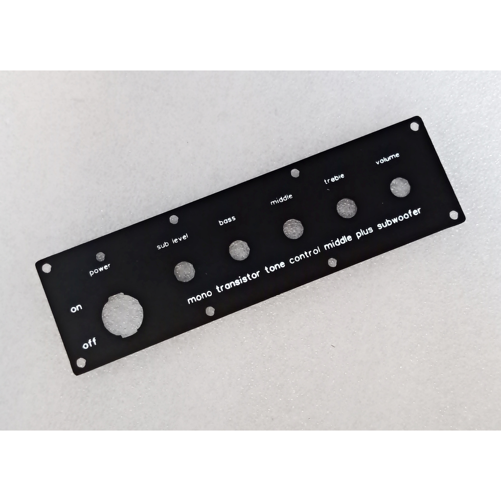 Panel Mono Tone Control Plus Middle Dan Subwoofer