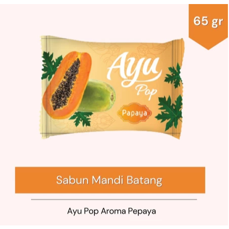 Ayu Pop 65gr Sabun Mandi Batang Series - Beauty Bar