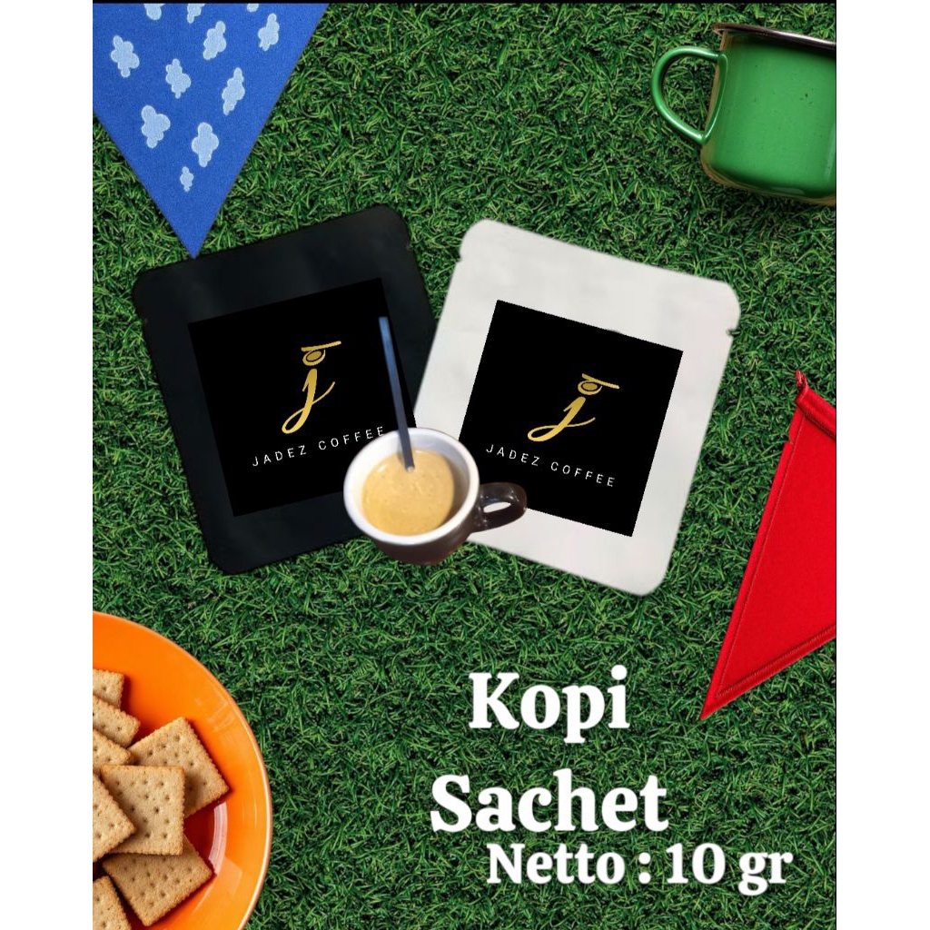 

Kopi Sachet Murah 10 gram Arabika Jadez Coffee Original Gayo