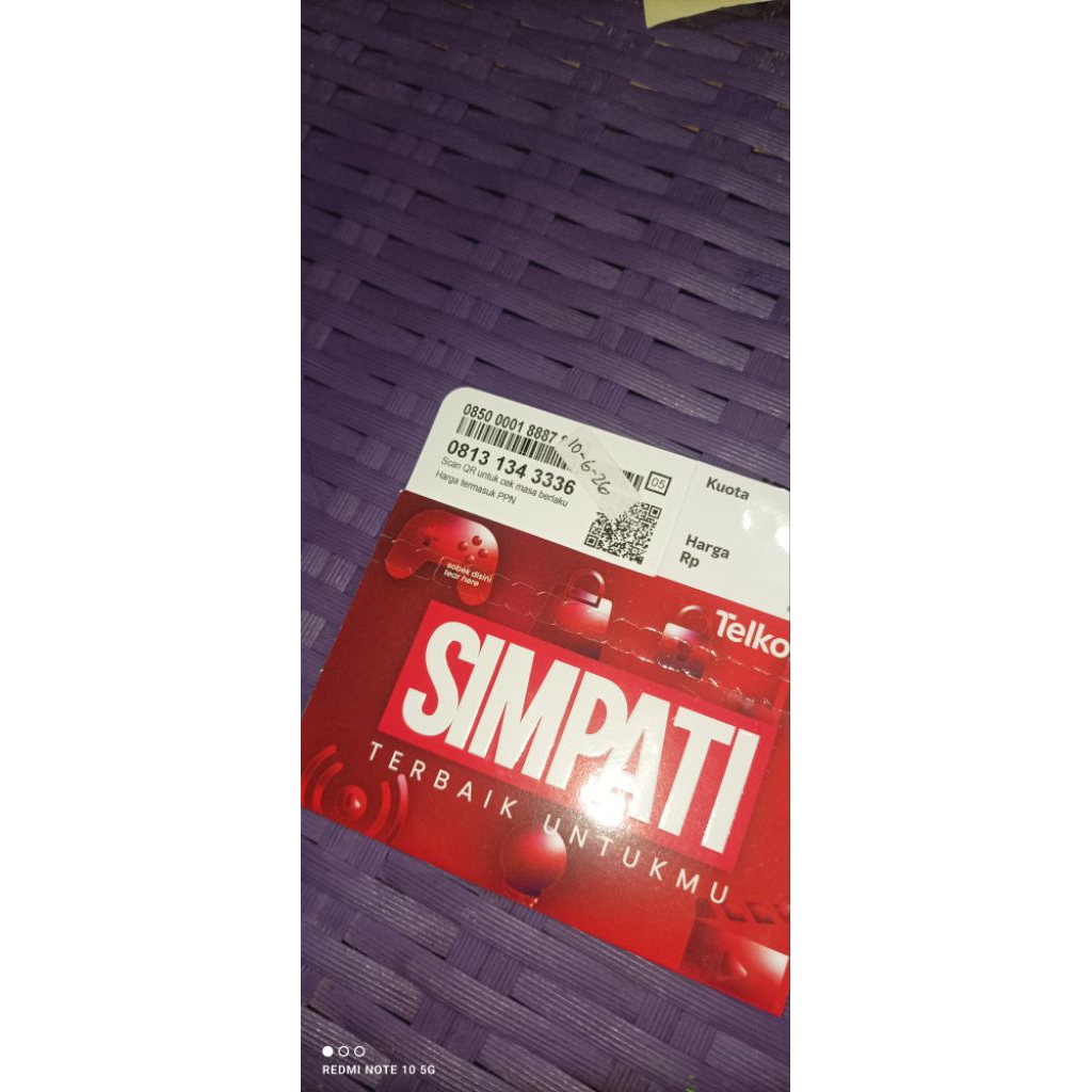 Nomor Cantik simPATI 11 Digit triple murah
