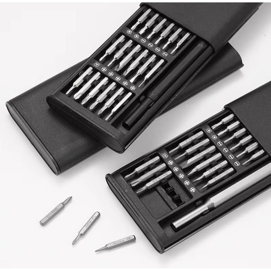 M1 Obeng Magnet Set 24 IN 1 Obeng Set Taffware Obeng Premium Magnetic