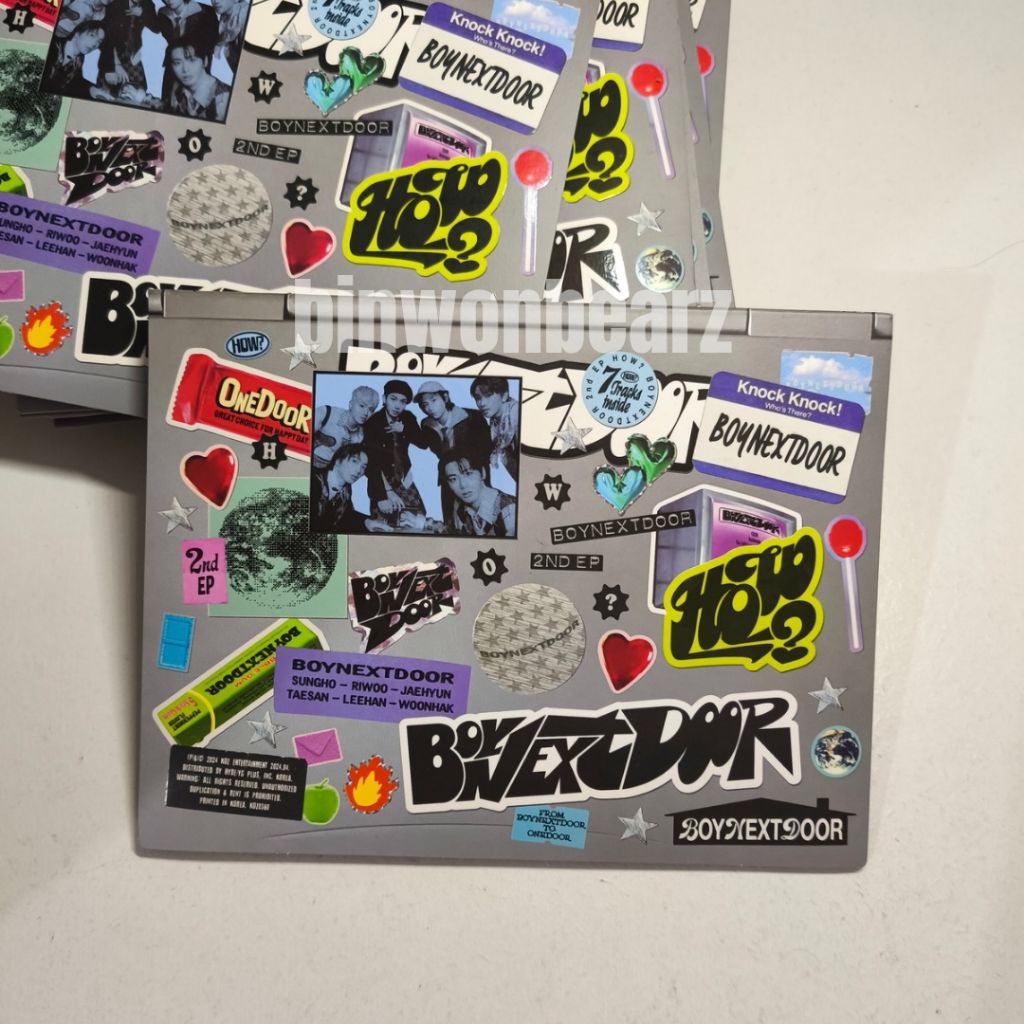 [READY] ALBUM ONLY boynextdoor how sticker ver.