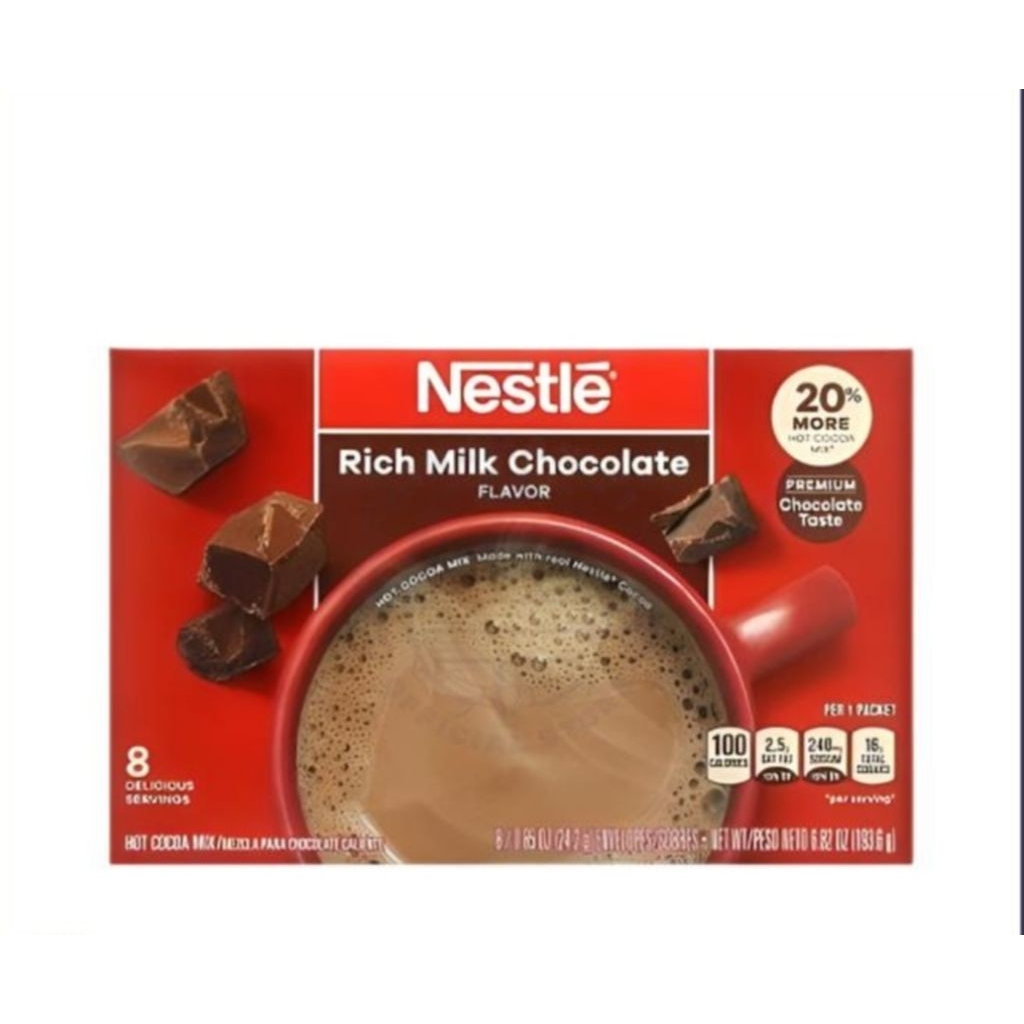 

Nestle Rich Milk Chocolate 24.2 Gr (1 Sachet)