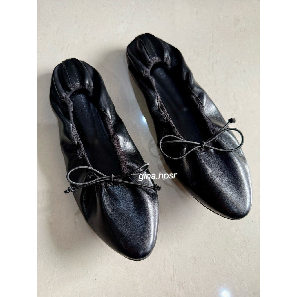 Preloved Original SAPPUN Bellina Pointed Flat Shoes Black