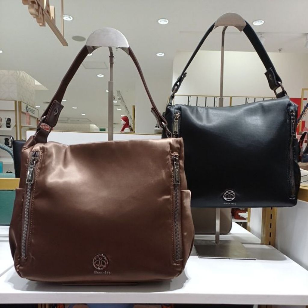 ORIGINAL BELLEZZA YZ2431224-1 TAS HANDBAG PARASUT WANITA SHOULDER BAG BAHU SELEMPANG