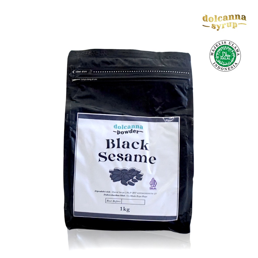 

Dolcanna Premium Black Sesame Powder 1KG