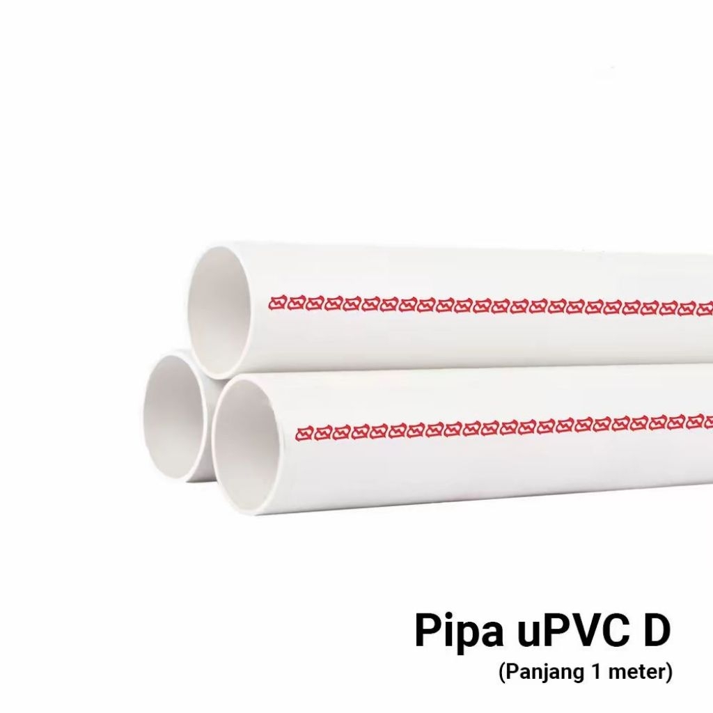 Pipa PVC D 6 inch 1 meter Pipa Pralon uPVC D 6" Pipa PVC D Putih 6 inch