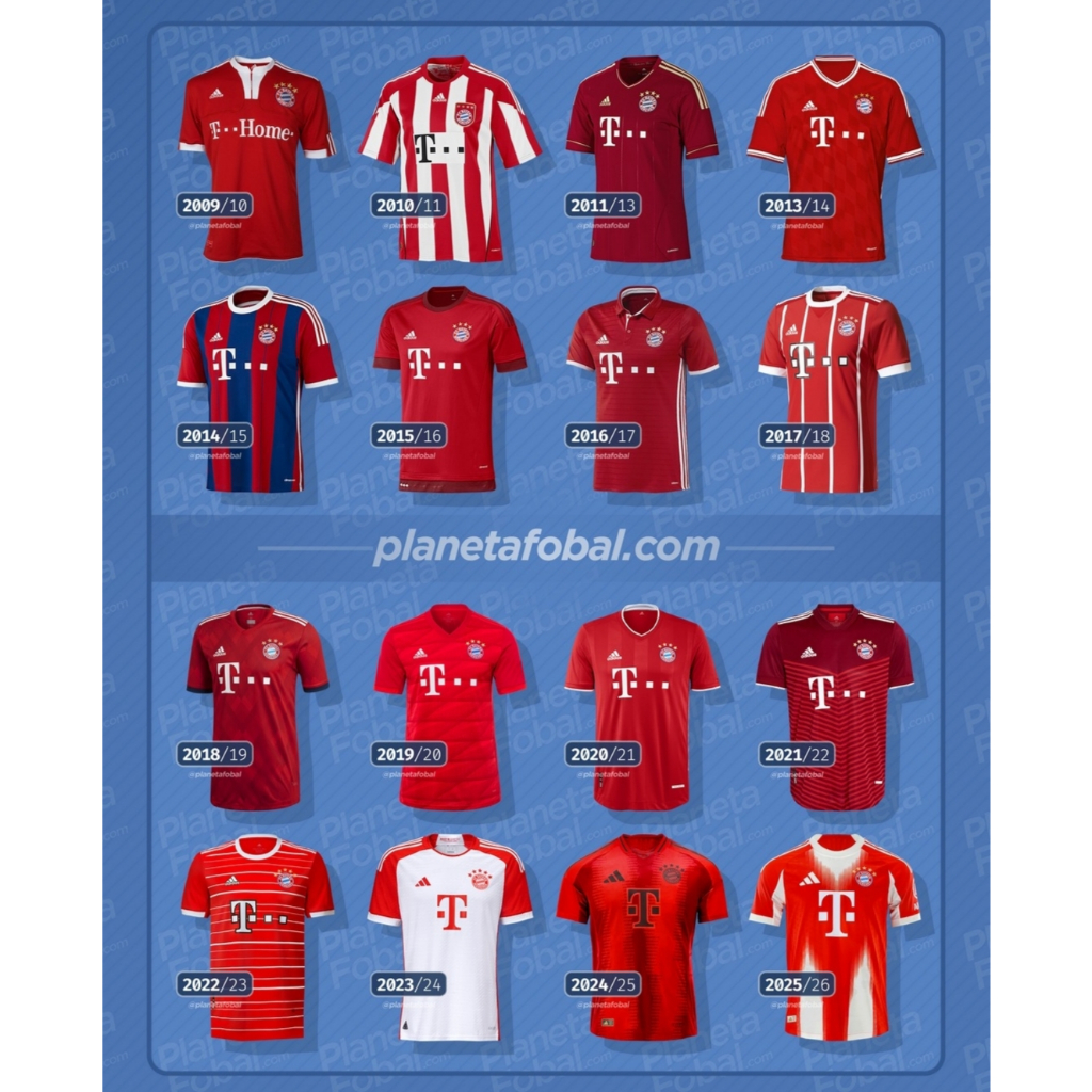 JERSEY BAYERN MUNCHEN HOME TERLENGKAP