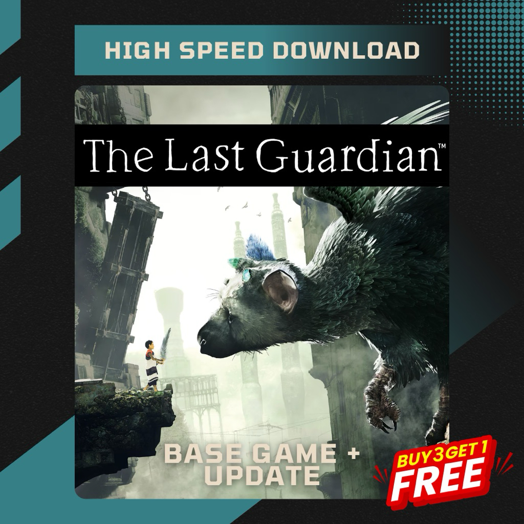 The Last Guardian – Game PS4 HEN Digital (Format PKG) | Full Version