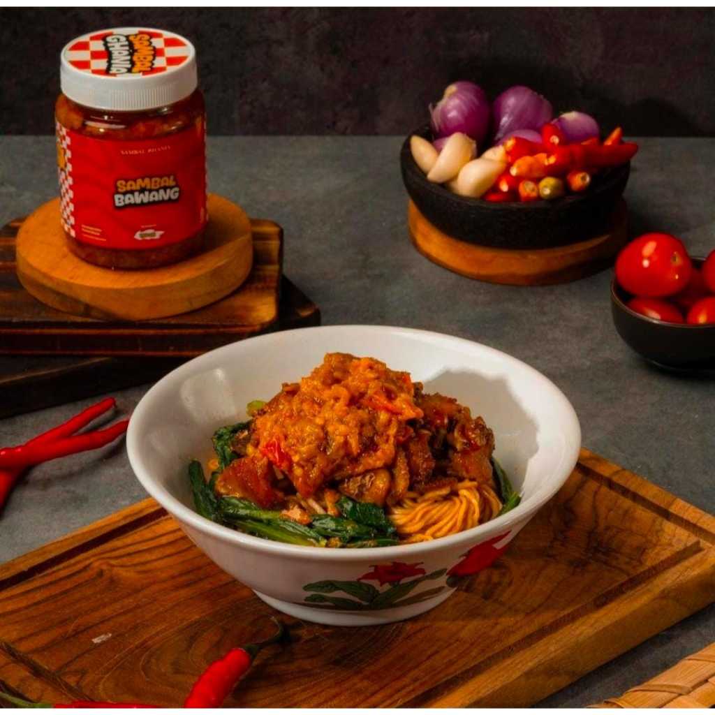 

Sambal Bawang Super Pedas Enak Ghania Botol 170 gr