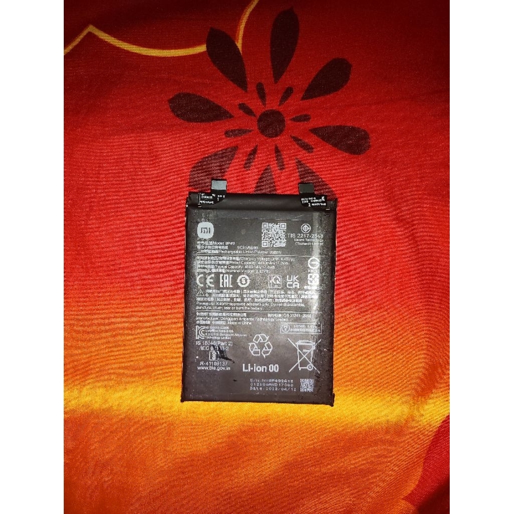 batre baterai baterry poco F4 original copotan