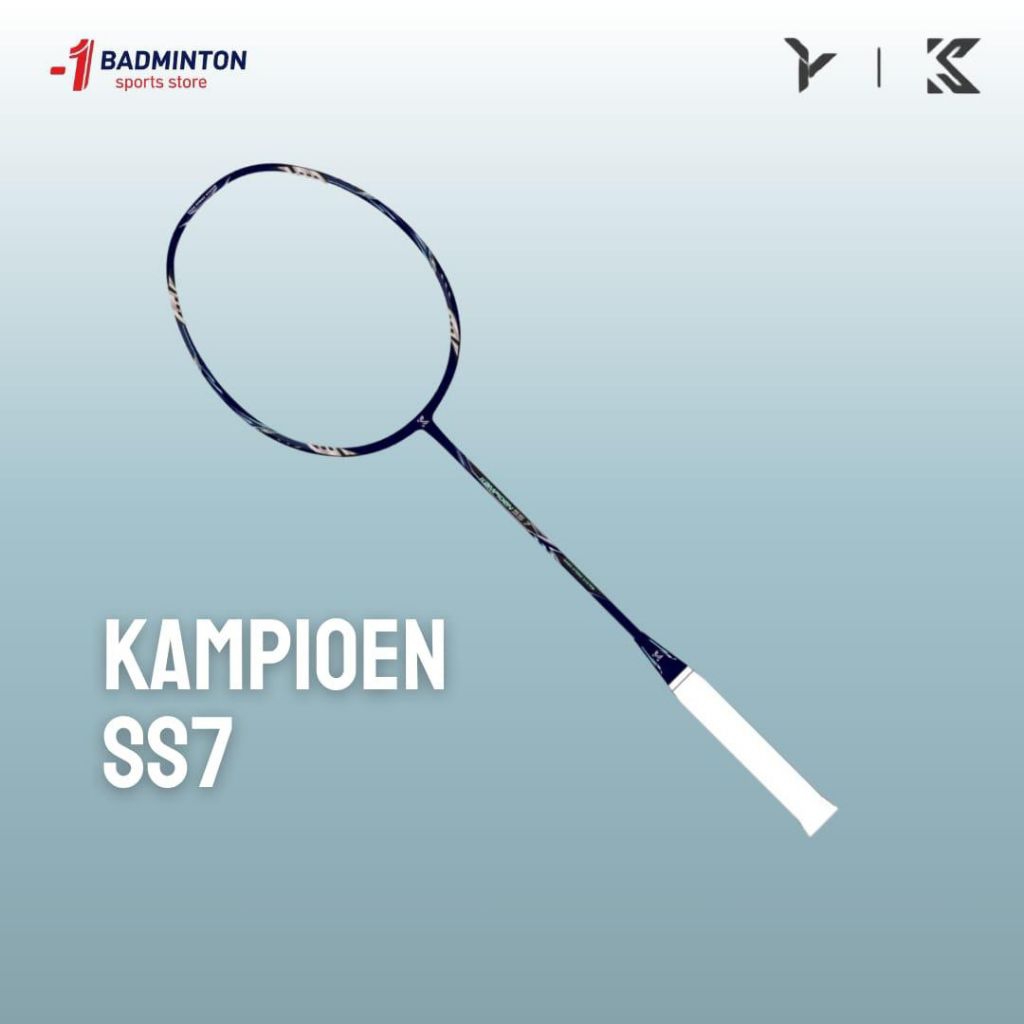 RAKET BADMINTON - KAMPIOEN SS7 - YOUNG KEVIN SANJAYA ORIGINAL TERMURAH