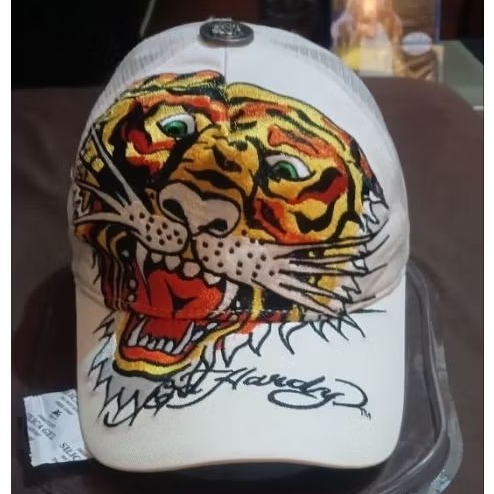 topi Ed Hardy.capback.osfm.trucker.garansi original