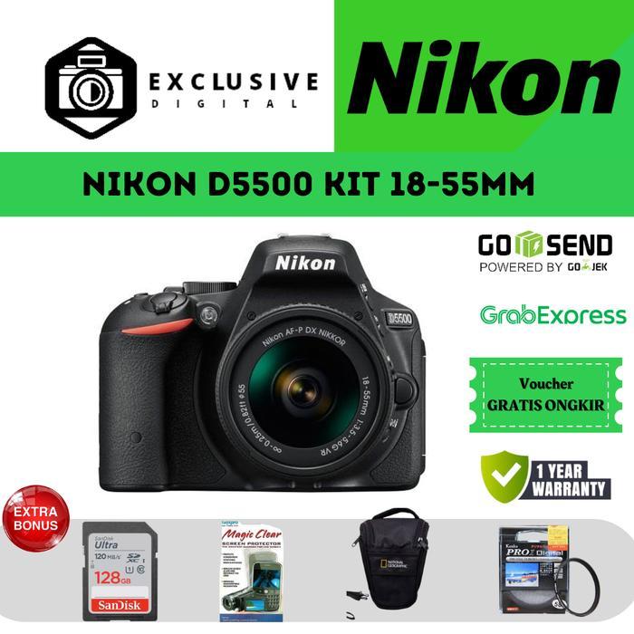 NIKON D5500 KIT 18-55MM / KAMERA NIKON D5500 KIT 18-55MM / NIKON D5500